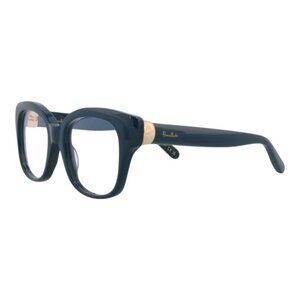 Pomellato Womens Square/Rectangle Blue Blue Transparent Fashion Designer Eyewear